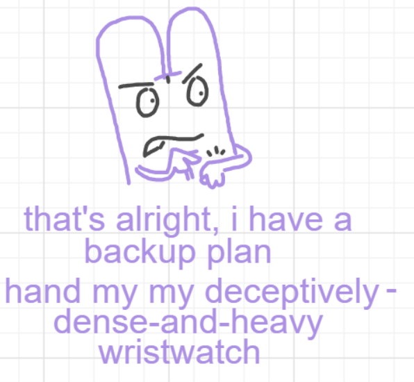 A panel from Ready Oar Knot, episode three of the Board Boards object show by Furretwalk/WalkingFurret.